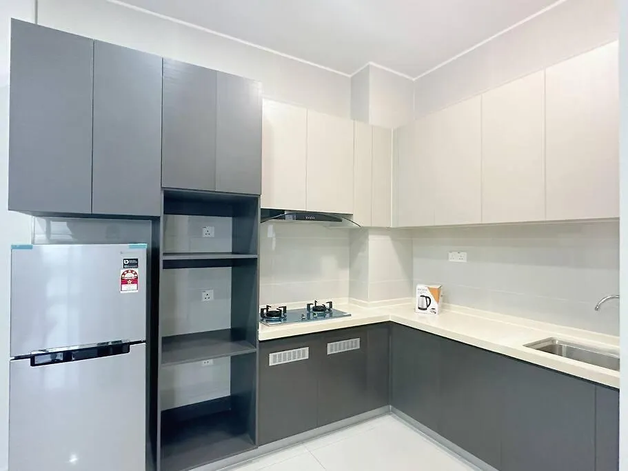 Minimalist Cgdb 2R2B High Rise Seaview Apartment Johor Bahru